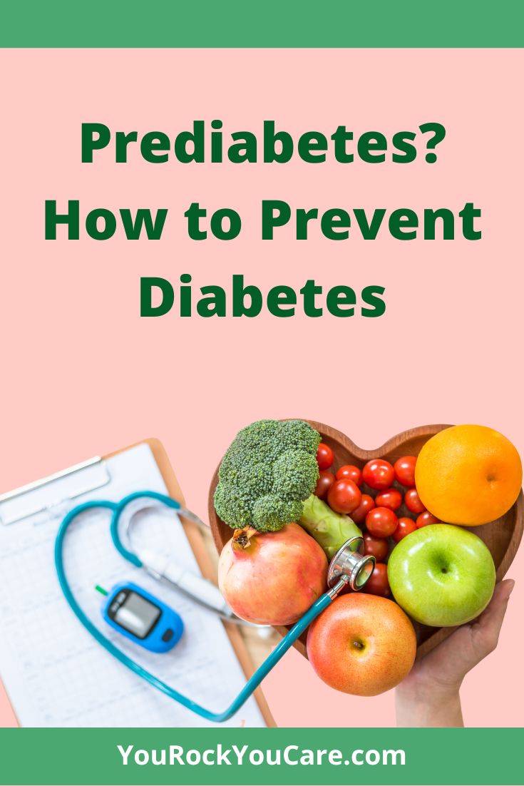 Prediabetes? How to Prevent Diabetes
